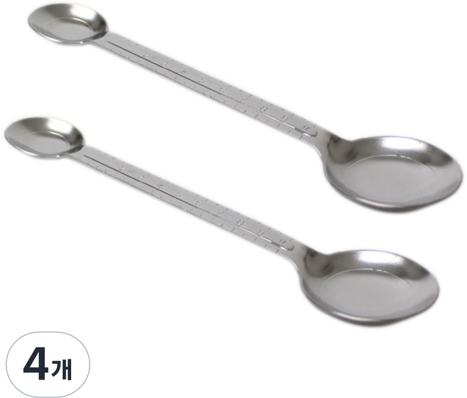 호레카 양면 계량스푼, 4개