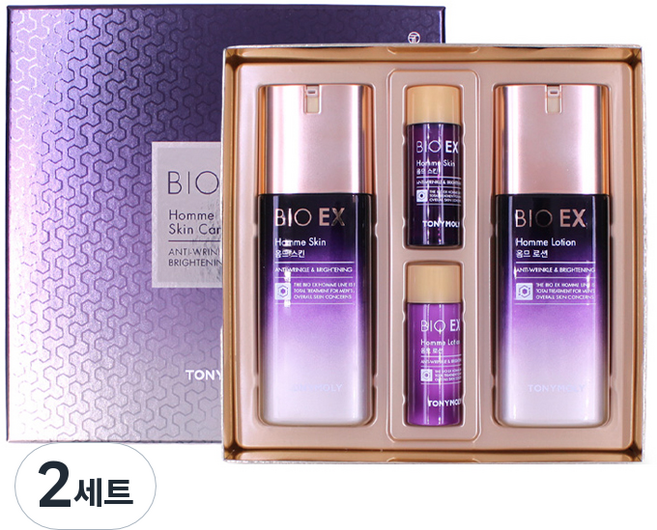 토니모리 바이오 이엑스 옴므 스킨케어 2종 세트, 2세트