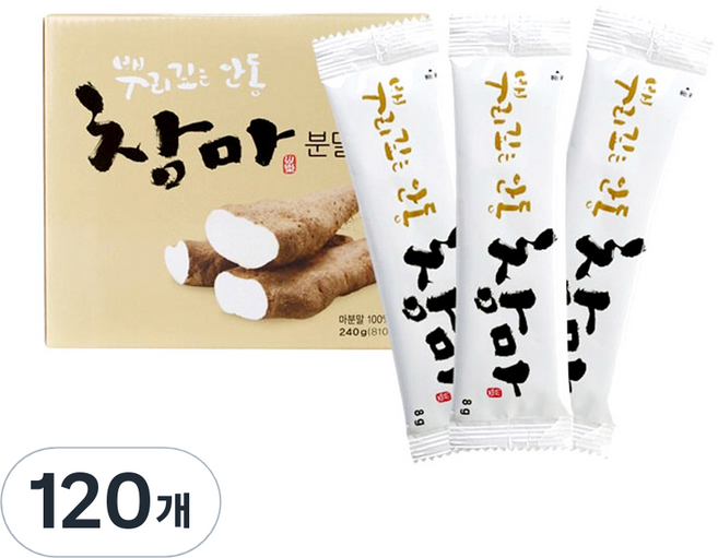 뿌리깊은 안동 참마 분말, 120개, 8g