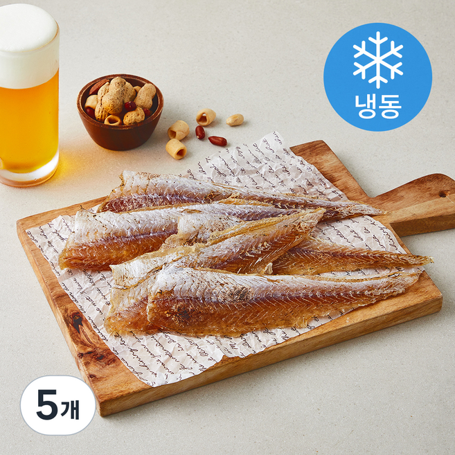 바른 쫀득한 조미 명태알포 (냉동), 5개, 150g