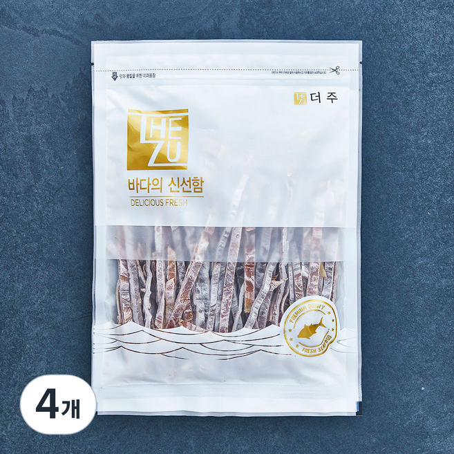 마른 오징어, 4개, 250g