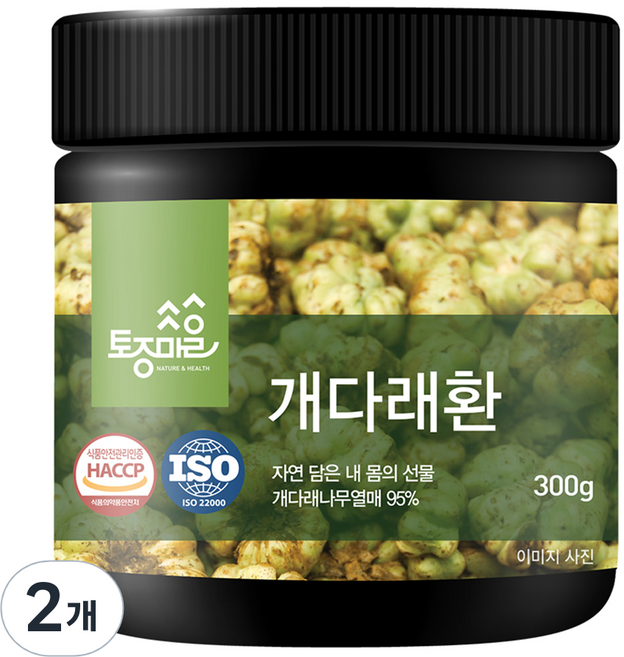 토종마을 개다래환, 2개, 300g