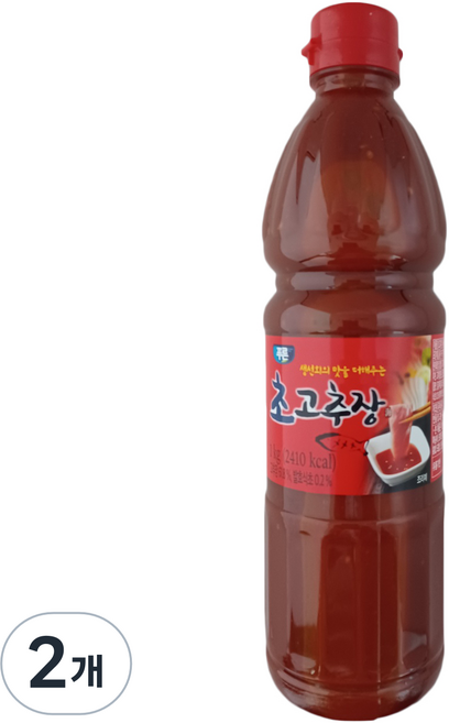 푸른 초고추장, 1kg, 2개