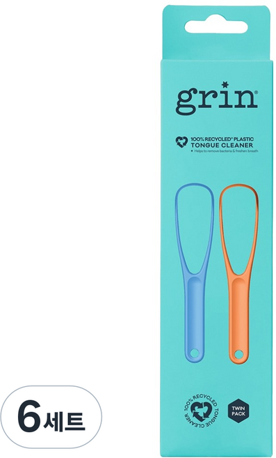 그린내추럴 뉴질랜드 혀클리너 2종 세트, 6세트