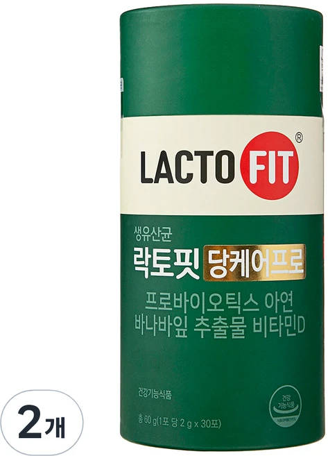 락토핏 종근당건강 당케어 프로 30p, 30정, 2개 - 쿠팡