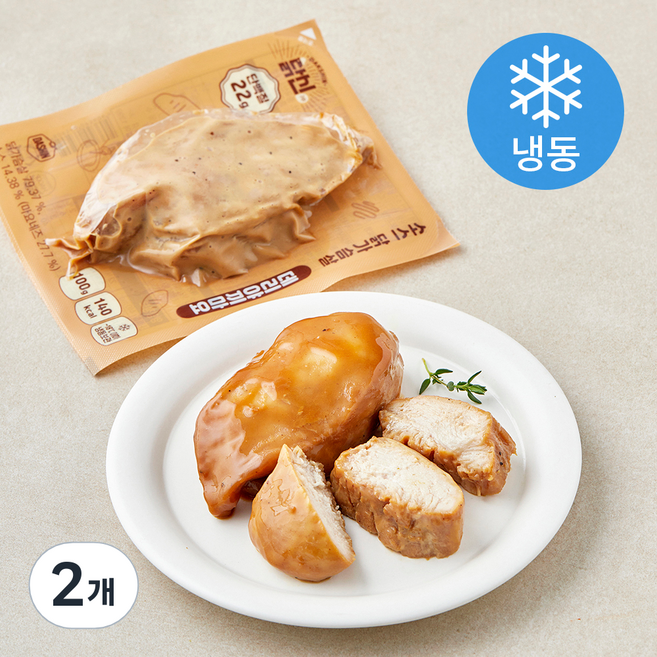 닭신 소스 닭가슴살 데리야끼마요 (냉동), 100g, 2개, 1개입