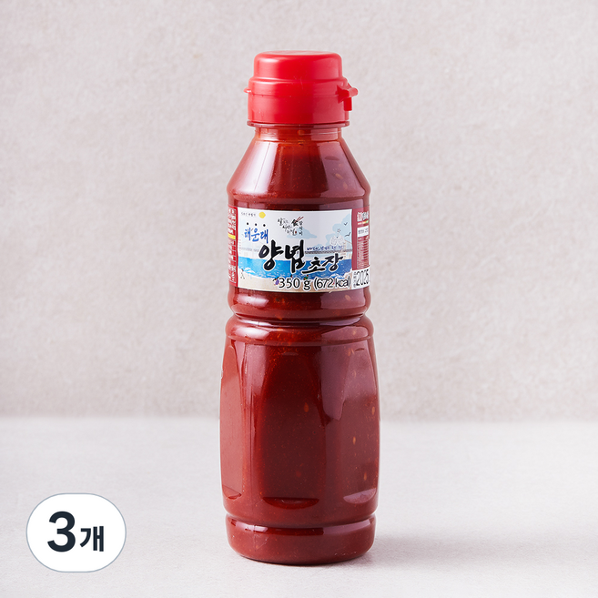 잘식비 해운대 양념초장, 350g, 3개
