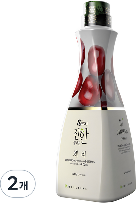 웰파인 체리 농축액, 1.5kg, 2개