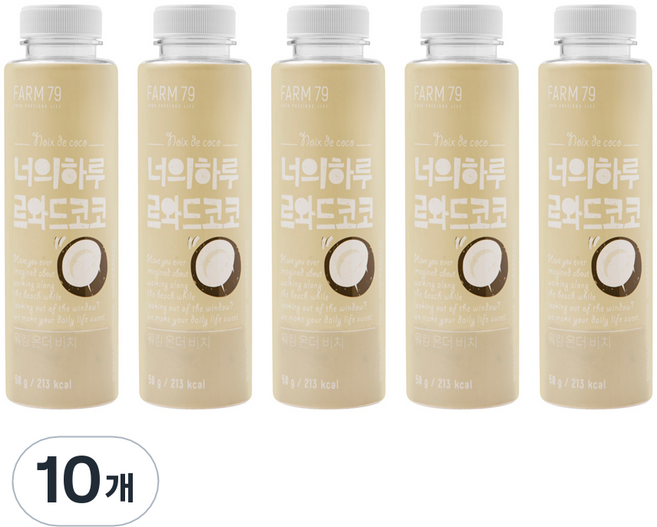 팜79 너의하루 르와드코코 선식가루, 10개, 50g