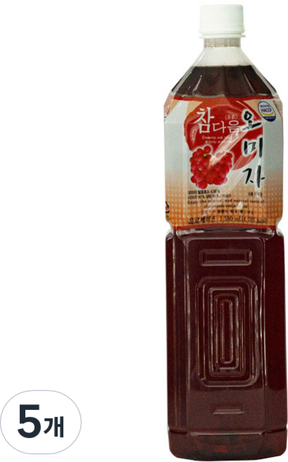 파낙스 참다음 오미자, 1.5L, 5개