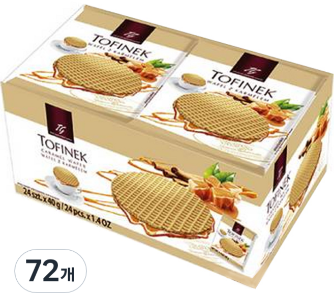 타고 폴란드 토피넥 카라멜 와플, 960g, 3개
