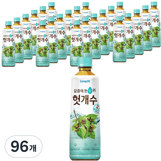 헛개수 차음료, 500ml, 96개