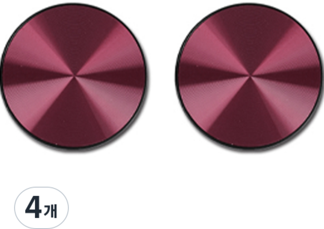 요거 메탈 스마트 톡 거치대 3단, 로즈골드, 4개