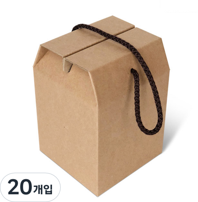 미르코리아 포장박스 고급형 볼중형 1구, 혼합 색상, 20개입