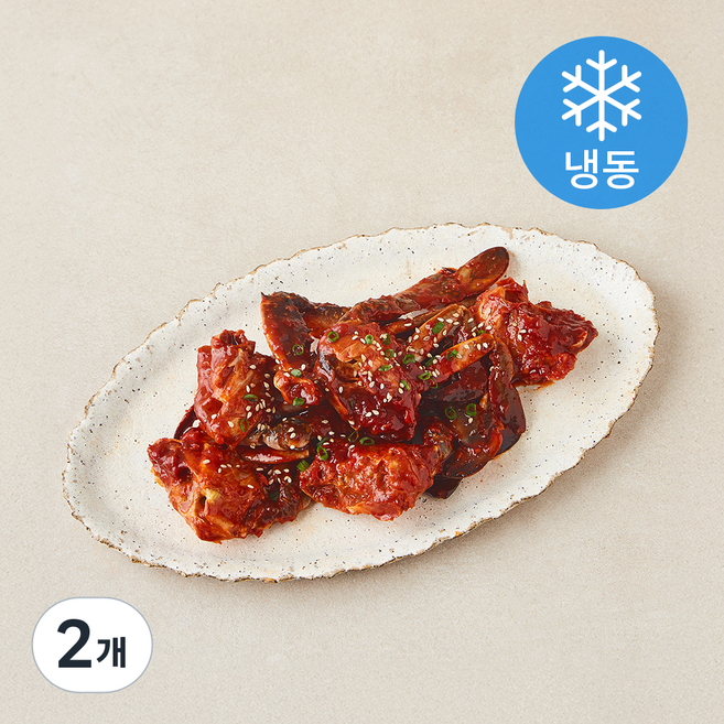 려게장 양념게장 (냉동), 500g, 2개