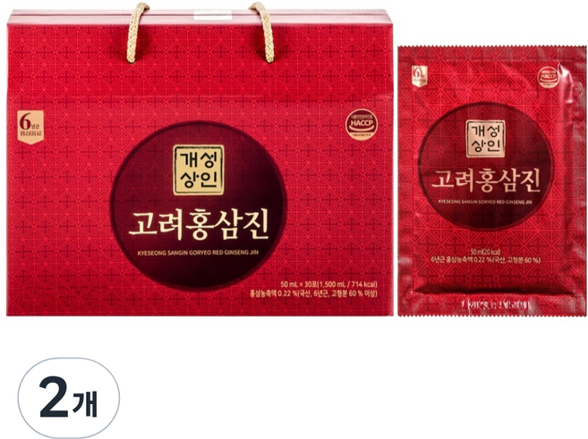 Gaeseongsangin 高麗紅參精, 2個, 1.5L