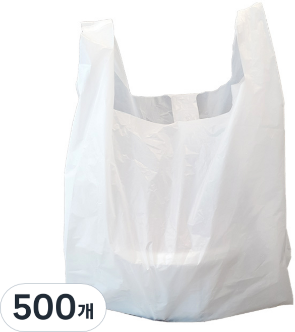 배달 봉투 중 백색, 500개