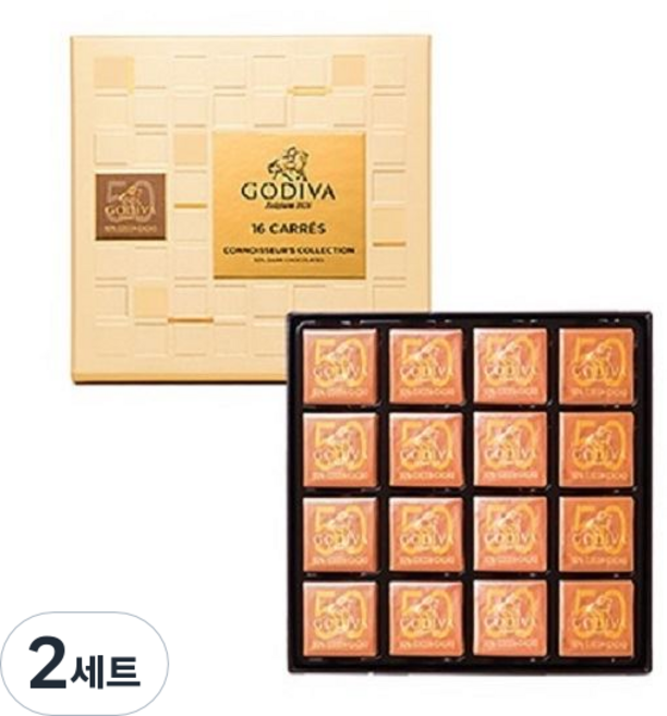 고디바 까레 어쏘트먼트 컬렉션 50% 16p, 87g, 2세트