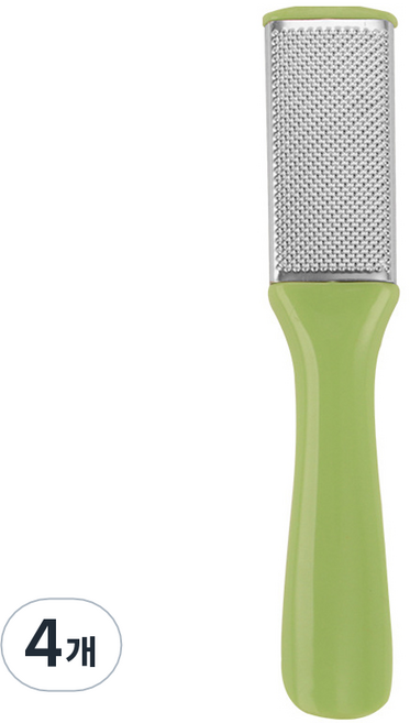 힐리오 양면 풋파일 그린, 1개입, 4개