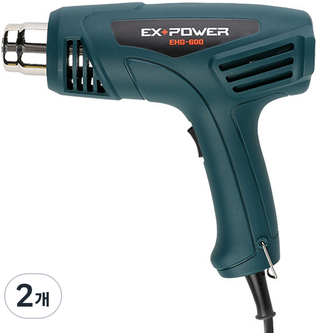 이엑스파워 열풍기 1900W EHG-600, 2개