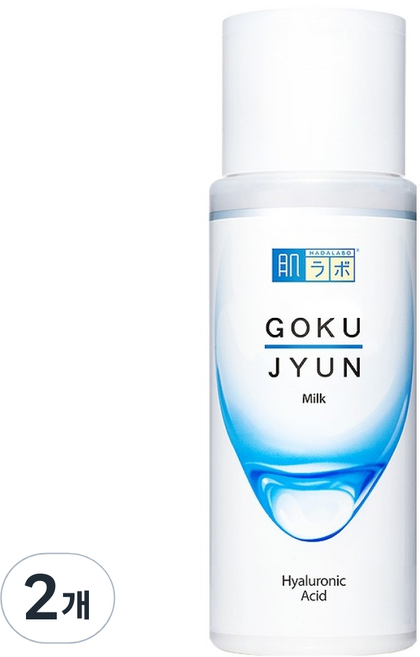 하다라보 고쿠쥰 밀크 로션, 140ml, 2개