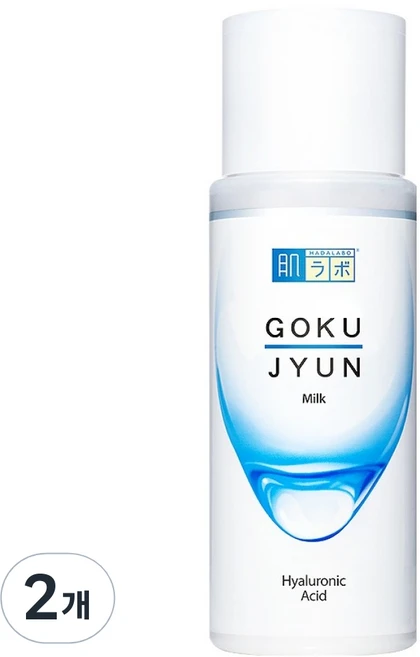 하다라보 고쿠쥰 밀크 로션, 140ml, 2개 - 쿠팡