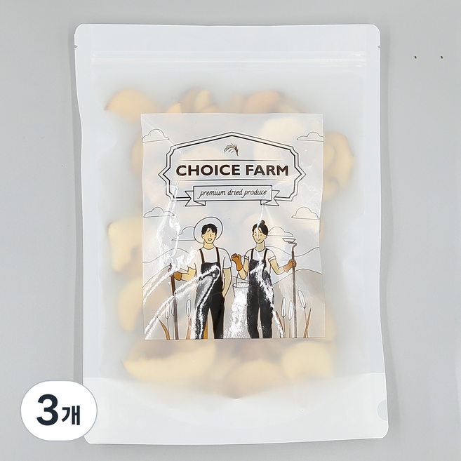 초이스팜 건사과 슬라이스 실속형, 3개, 150g