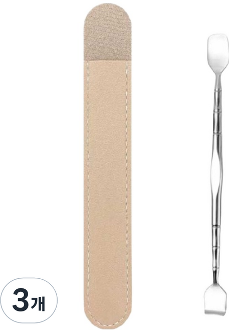 딥톡 블랙헤드 필링 홈케어 피지 제거기 DT0876, 3개, 스텐
