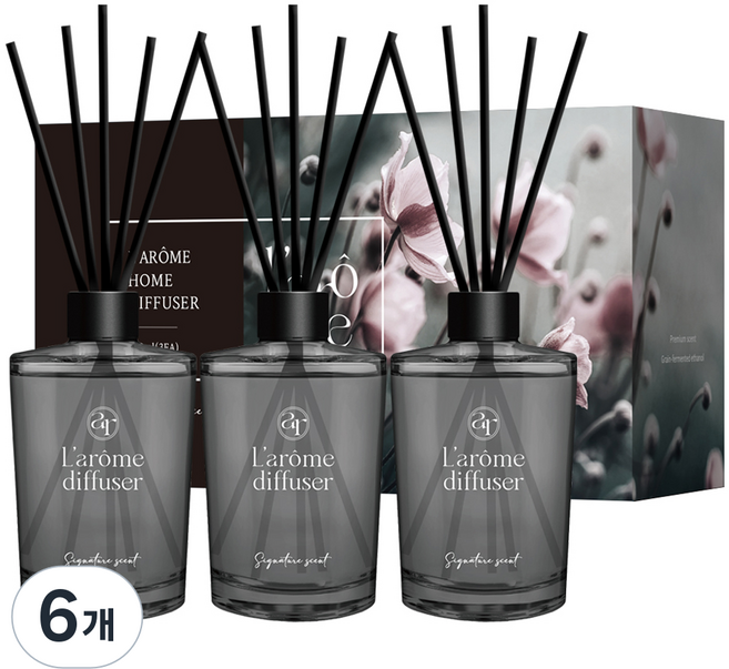 더허브샵 라홈 디퓨저, 양재동꽃시장, 510ml, 6개