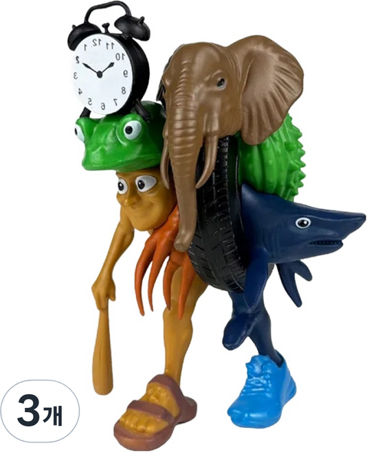 아트조이 이탈리안 브레인롯 합체 피규어 A, 3개