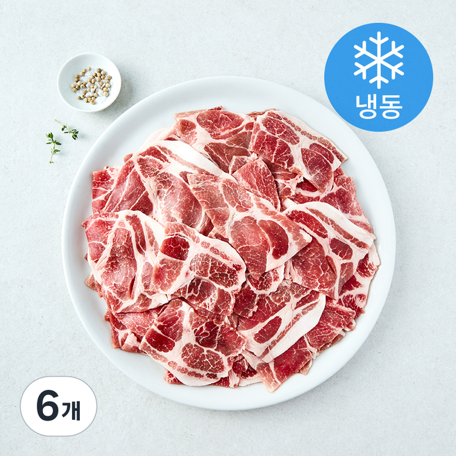 고급진 미국산 목전지 제육볶음용 (냉동), 6개, 1.5kg