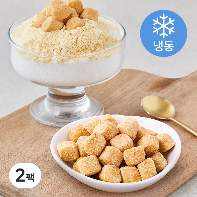 지리산 빙수용 콩알 인절미, 1kg, 1개입, 2개