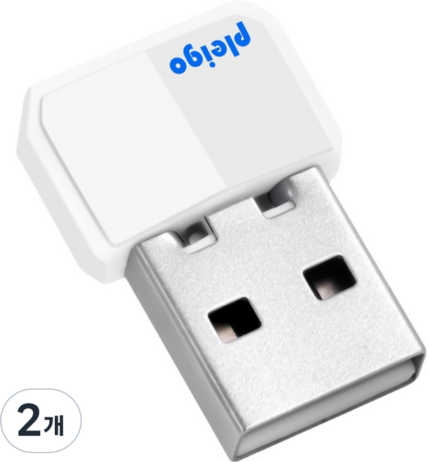 PLEIGO BD21 블루투스 동글 ver5.3, 화이트, 2개