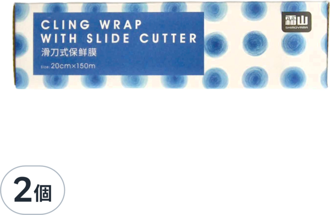 SHIMOYAMA PE滑刀式保鮮膜, 2盒