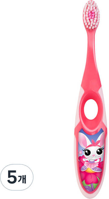 조르단 스텝 2단계 유아칫솔, 랜덤발송, 1개입, 5개