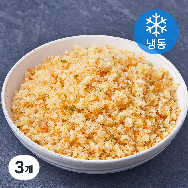 반찬단지 비빔날치알 (냉동), 3개, 350g