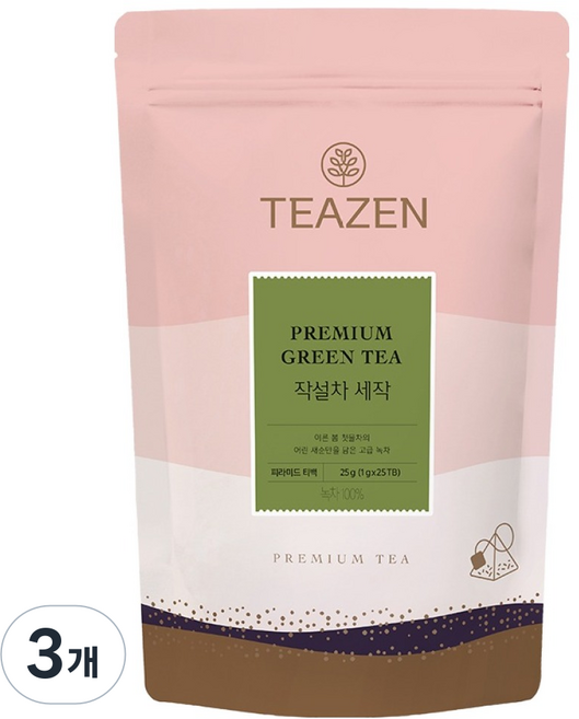 TEAZEN 茶禪 細雪茶 細雀, 3個, 25入, 1g