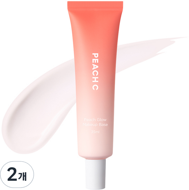 PEACH C 蜜桃光澤妝前乳 35ml, 單一顏色, 2個