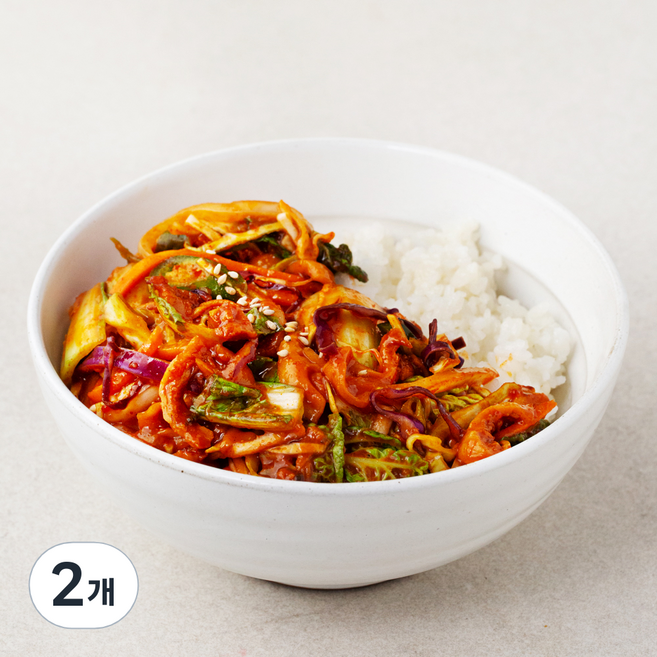 해물래 멍게비빔밥 재료 키트, 270g, 2개