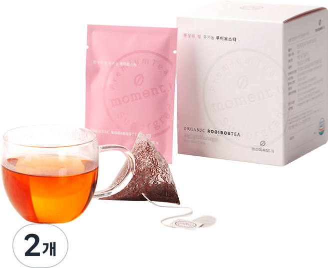 모먼트유 루이보스티, 2g, 15개입, 2개