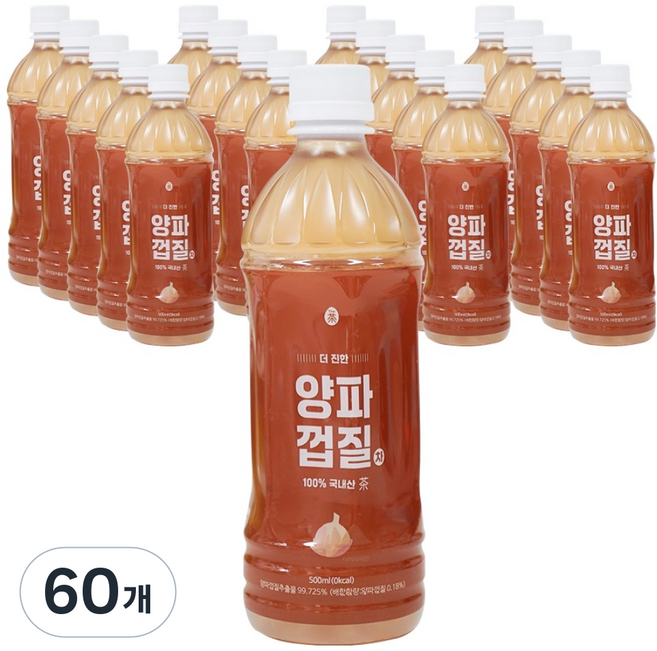 더차 더 진한 양파껍질차, 60개, 500ml