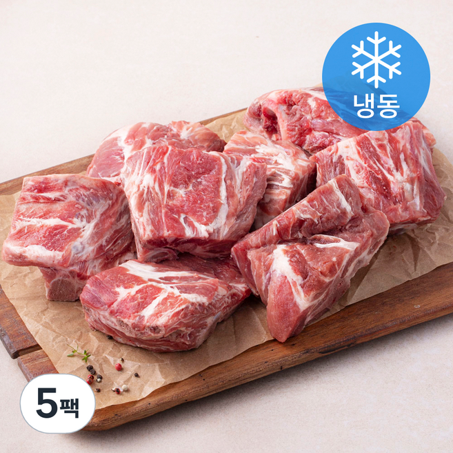 6다이닝 돈목뼈 (냉동), 5팩, 2kg