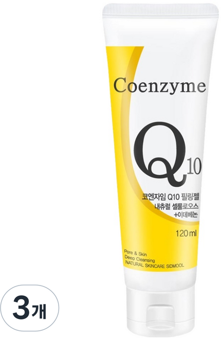 시드물 코엔자임 큐텐 필링젤, 3개, 120ml