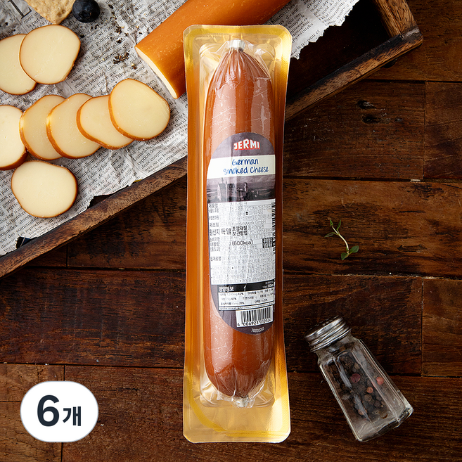 제르미 스모크 치즈 링크, 200g, 6개, 1개입