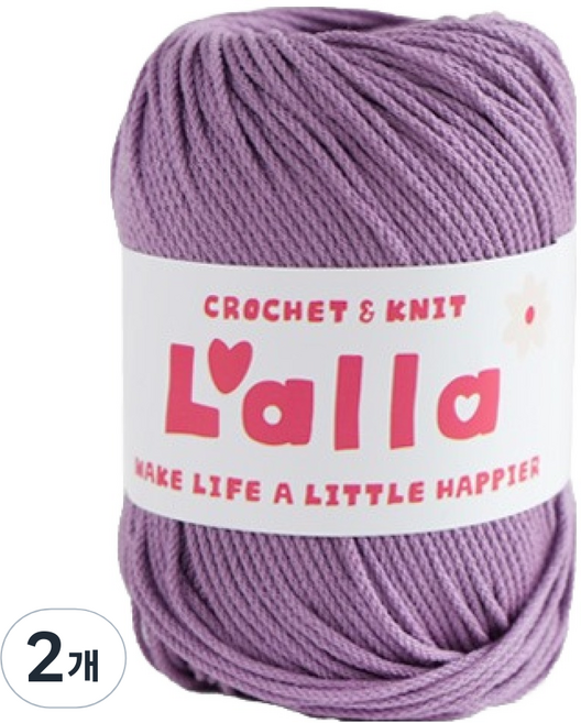 앵콜스 랄라 뜨개실, 18 더스티바이올렛, 2개