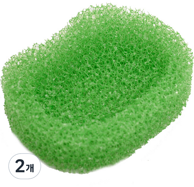 크린메이트 다목적 개구리 비누 케이스, 그린, 2개