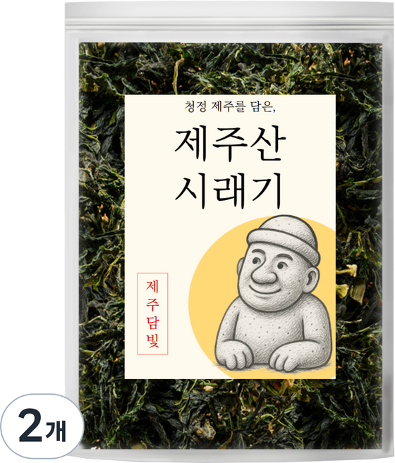 제주담빛 제주산 건시래기, 2개, 300g