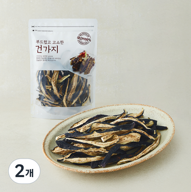 국내산 건가지, 2개, 100g