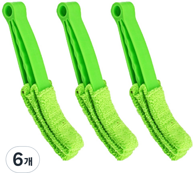 원이네 에어컨 청소솔, 그린, 6개