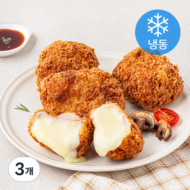 프로즌 자이언트 치즈돈까스 (냉동), 680g, 3개